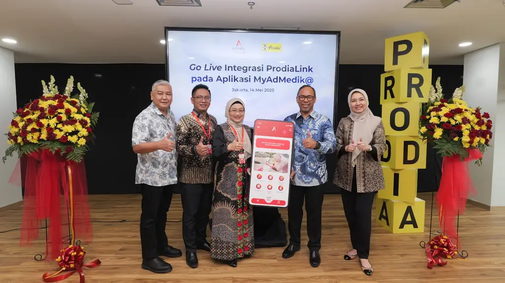 Permudah Akses Layanan Kesehatan Digital, AdMedika dan Prodia Resmikan Integrasi ProdiaLink pada Aplikasi MyAdMedik@